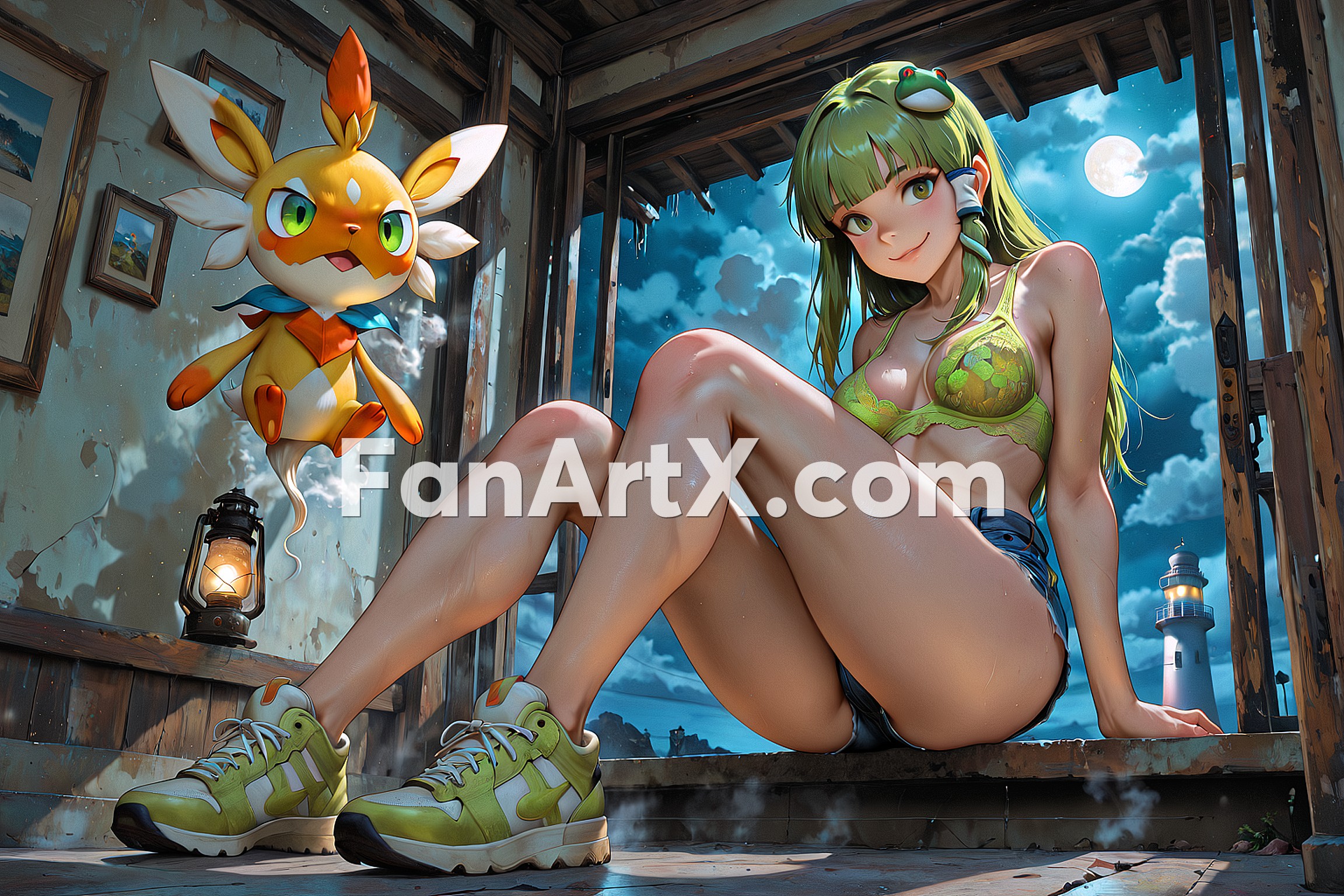 Kochiya Sanae Touhou project Fanart 6539527